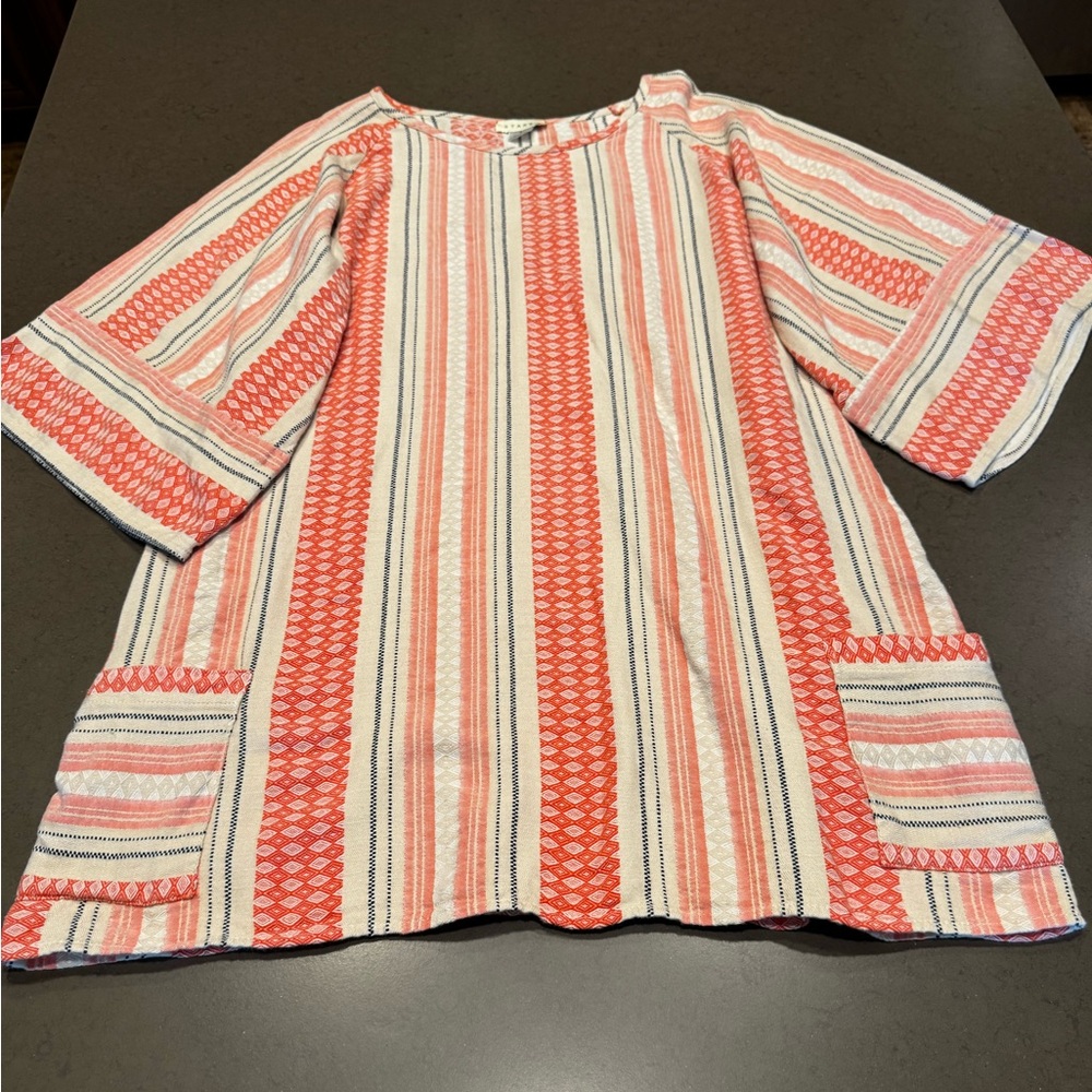 Stark X Striped Shift Dress Sz: S